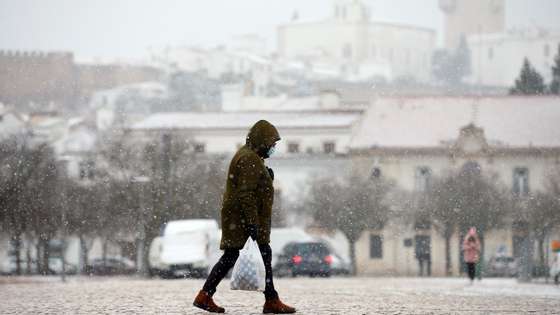 Inverno começa sexta-feira com temperaturas máximas entre os 7 e os 17 graus