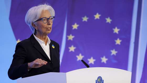 A presidente do Banco Central Europeu (BCE), Christine Lagarde
