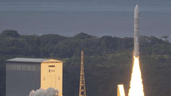 Lançamento de estreia do foguetão Ariane 6, da ESA