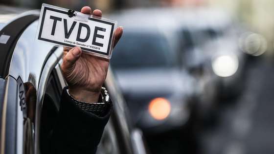 Greve nacional de trabalhadores TVDE