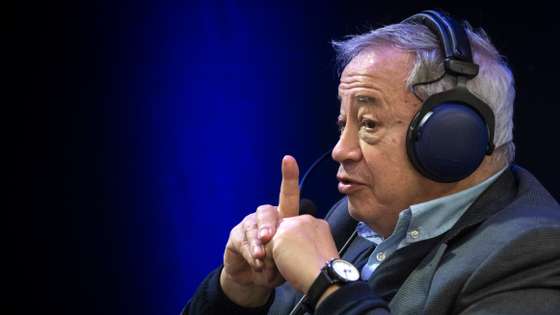 A inauguração da exposição "BRASIS", do fotojornalista João Porfírio. Iníciou-se com a gravação do programa de rádio do jornal Observador, Conversas à Quinta, com José Manuel Fernandes, Jaime Nogueira Pinto e Jaime Gama. Após a intervenção do Eduardo Batista Correia, CEO do Taguspark, e de Rudolf Gruner, diretor-geral do Observador, o fotojornalista João Porfírio guiou os expetadores numa visita guiada à sua exposição sobre as últimas eleições do Brasil. 2 de Março de 2023 Taguspark, Oeiras TOMÁS SILVA/OBSERVADOR