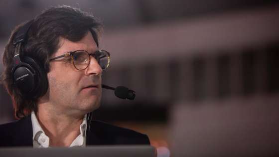CONGRESSO PSD: Miguel Pinheiro, na emissão especial da rádio Observador em direto, no 40º Congresso Nacional do Partido Social Democrata (PSD), no Pavilhão Rosa Mota, no Porto. 2 de Julho de 2022 Pavilhão Rosa Mota, Porto TOMÁS SILVA/OBSERVADOR