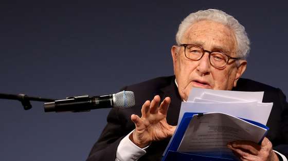 Merkel Receives Henry A. Kissinger Prize