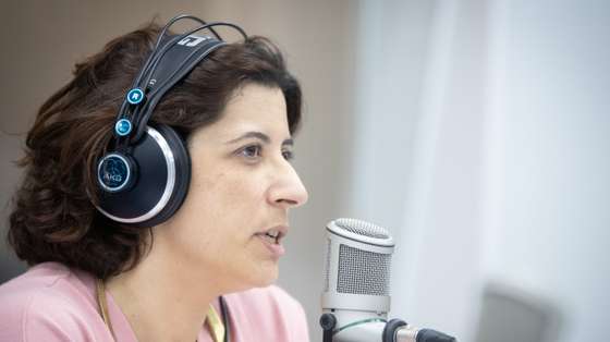 Novo programa na rádio Observador "Uma Coisa Leva a Outra", realizado por Bruno Vieira Amaral, Nelson Ferreira, Judite França e Vaneça Cruz. 3 de Janeiro de 2022 TOMÁS SILVA/OBSERVADOR