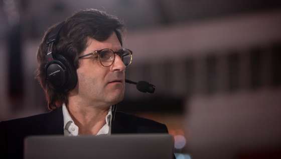 CONGRESSO PSD: Miguel Pinheiro, na emissão especial da rádio Observador em direto, no 40º Congresso Nacional do Partido Social Democrata (PSD), no Pavilhão Rosa Mota, no Porto. 2 de Julho de 2022 Pavilhão Rosa Mota, Porto TOMÁS SILVA/OBSERVADOR