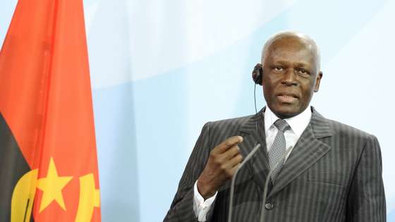 Angolan President Jose Eduardo Dos Santo