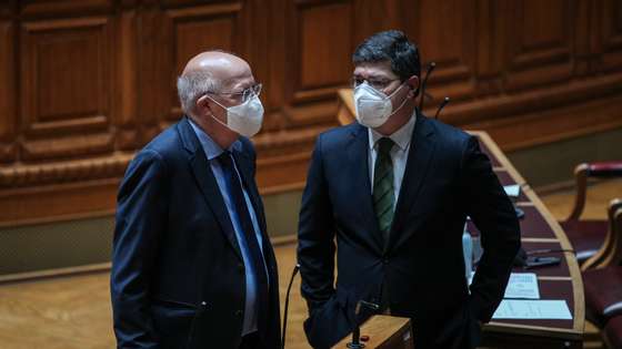 Primeiro dia dos deputados da XV Legislatura na Assembleia da República. Constituição de Mesa Provisória e Apresentação e votação do Projeto de Resolução Augusto Santos Silva e Eurico Brilhante Dias do PS Lisboa, 29 de Março de 2022. FILIPE AMORIM/OBSERVADOR