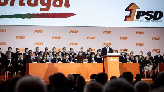39º Congresso PSD (Partido Social Democrata) - Discurso de encerramento de Rui Rio, presidente do partido, ao terceiro e último dia de congresso. Santa Maria da Feira, Aveiro 19 de Dezembro de 2021 TOMÁS SILVA/OBSERVADOR