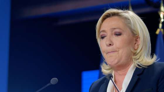 Election Night With Marine Le Pen's Rassemblement Nationale Party For France's 2022 Presidential Race Results