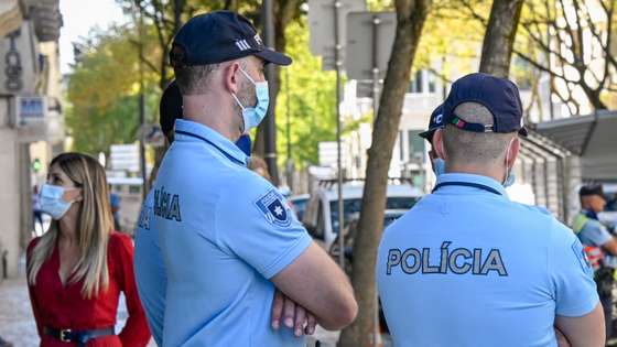 Agentes policiais da PSP