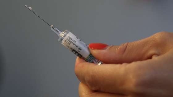 Vacinação contra a gripe no Reino Unido