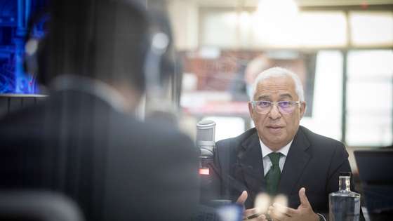 Campanhas para as eleições legislativas de 2022: Entrevista a António Costa, secretário-geral do Partido Socialista, à Rádio Observador. As eleições legislativas realizam-se no próximo dia 30 de janeiro de 2022. Lisboa, 21 de janeiro de 2022. JOÃO PORFÍRIO/OBSERVADOR