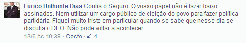 Eurico comentÃ¡rio