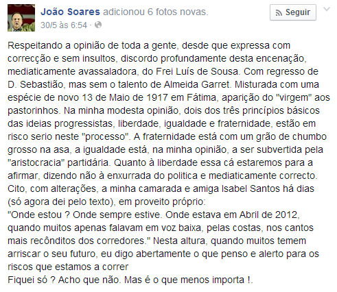 JoÃ£o soares 30-5