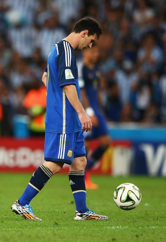 during the 2014 FIFA World Cup Brazil Final match between Germany and Argentina at Maracana on July 13, 2014 in Rio de Janeiro, Brazil.