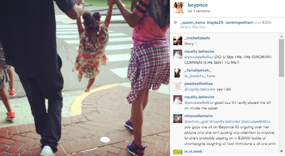 Beyonc&Atilde;&copy; Instagram 2