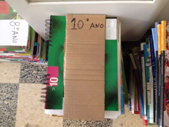 Livros do 10Âº ano na Papelaria miq