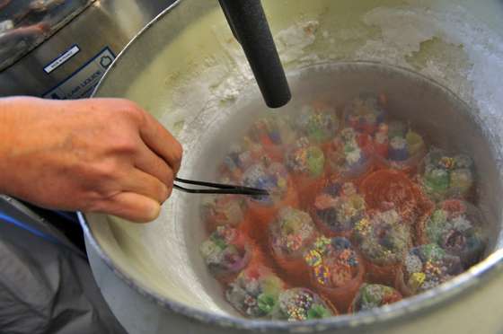 A medical worker opens a liquid nitrogen tank that contains the stock of frozen human semen straws on Febuary 2, 2011 at the Erasmus Hospital in Brussels. Belgium is an ideal haven for French lesbians, who cross the border each year to benefit from artificial insemination as France refuses them. AFP PHOTO GEORGES GOBET (Photo credit should read GEORGES GOBET/AFP/Getty Images)