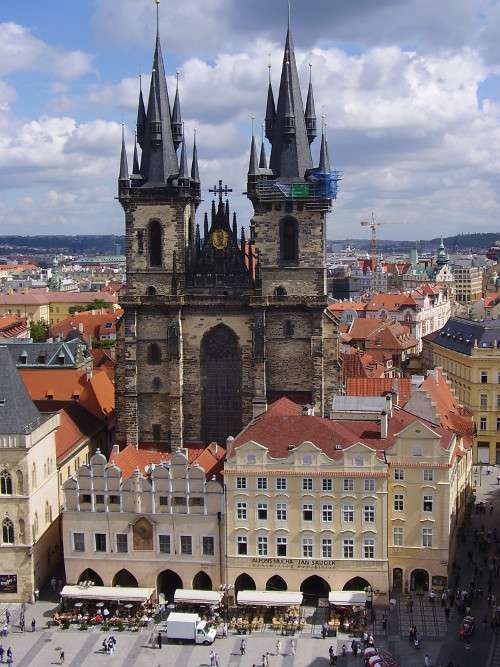 Igreja de Nossa Senhora diante de TÃ½n