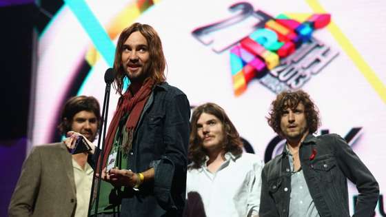 tame impala SYDNEY, AUSTRALIA - DECEMBER 01:  Tame Impala accept the award for 'Best Rock Album' during the 27th Annual ARIA Awards 2013 at the Star on December 1, 2013 in Sydney, Australia.  (Photo by Ryan Pierse/Getty Images)