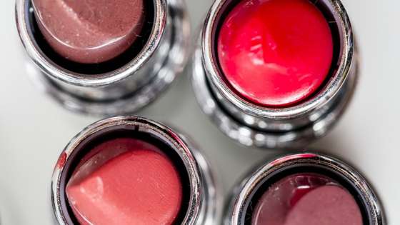 LONDON, ENGLAND - SEPTEMBER 13:  Lipstick detail during London Fashion Week Spring Summer 2015 at  on September 13, 2014 in London, England.  (Photo by Miles Willis/Getty Images)