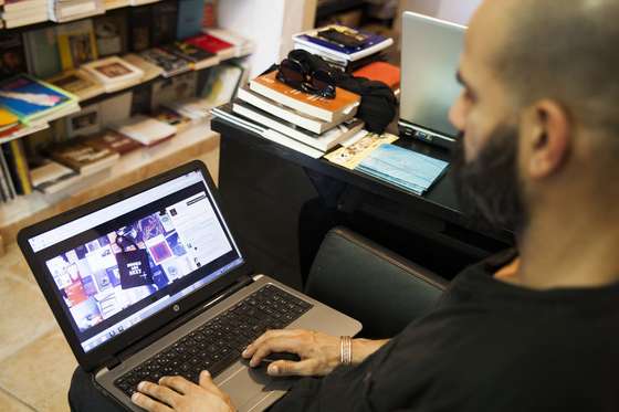 alfarrobista teste, livros, livraria, 