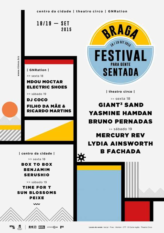 cartaz festival para gente sentada 2015