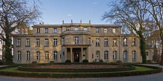 EdifÃ­cio onde se realizou a conferÃªncia de Wannsee, nos arredores de Berlim