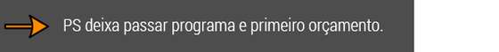 PS deixa passar programa e primeiro orÃ§amento