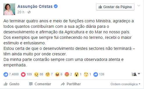 AssunÃ§Ã£o Cristas