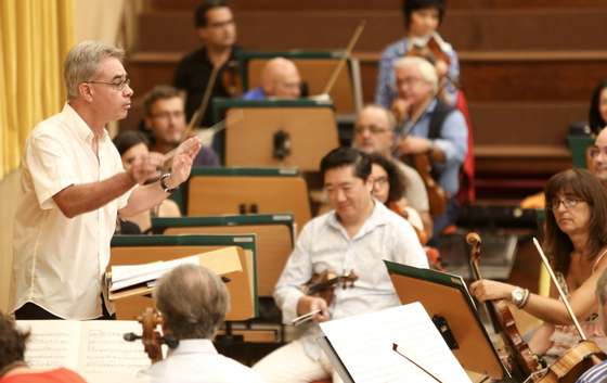 Ensaio da Orquestra Gulbenkian