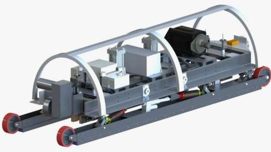desenho do MIT c&Atilde;&iexcl;psula do Hyperloop