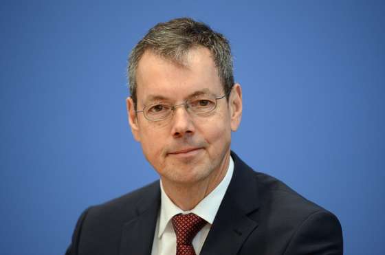 German economist Peter Bofinger attends a press conference after the presentation of the annual report on the economic development in Germany released by Germany's so-called five wise men or panel of independent economic advisors, at the chancellery in Berlin on November 7, 2012. AFP PHOTO / JOHANNES EISELE (Photo credit should read JOHANNES EISELE/AFP/Getty Images)
