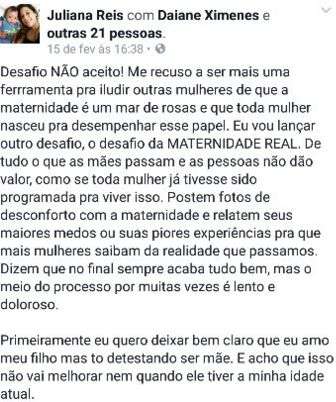desafio maternidade