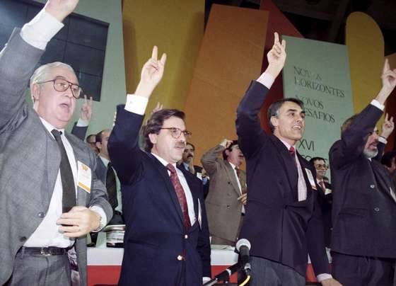 CONGRESSO, PARTIDO SOCIAL DEMOCRATICO, MANUEL DIAS LOUREIRO, An?bal Cavaco Silva, FERNANDO NOGUEIRA, FALCAO E CUNHA, Europhoto, 