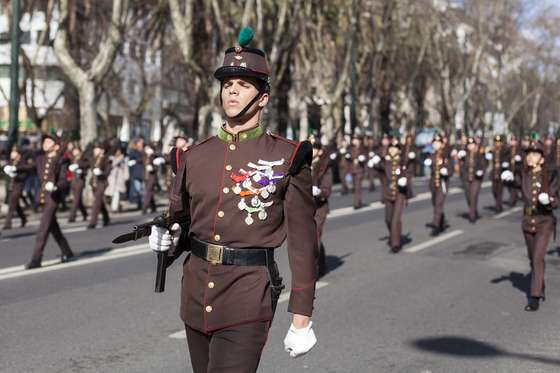 Desfile militar, col&Atilde;&copy;gio militar, lisboa, avenida da liberdade, 2016, tropas, excercito, catarina marques rodrigues, marcha, desfilar, uniforme, armas, pistola, armamento, marchar, 06 mar&Atilde;&sect;o 2016, 