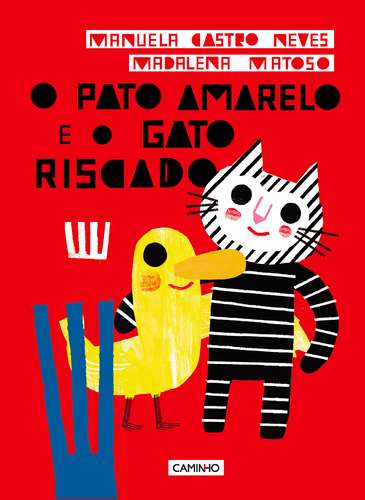 capa O Pato Amarelo e o Gato Riscado