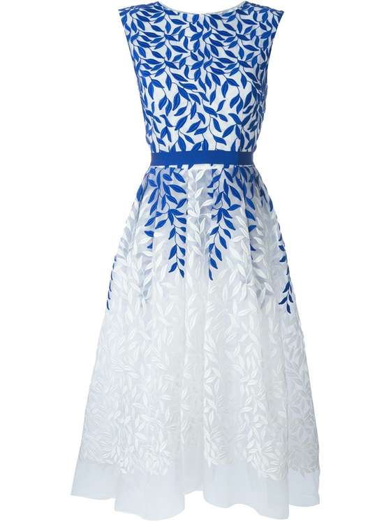 vestido azul