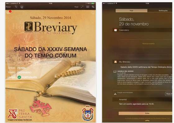 O iBreviary para o iPad