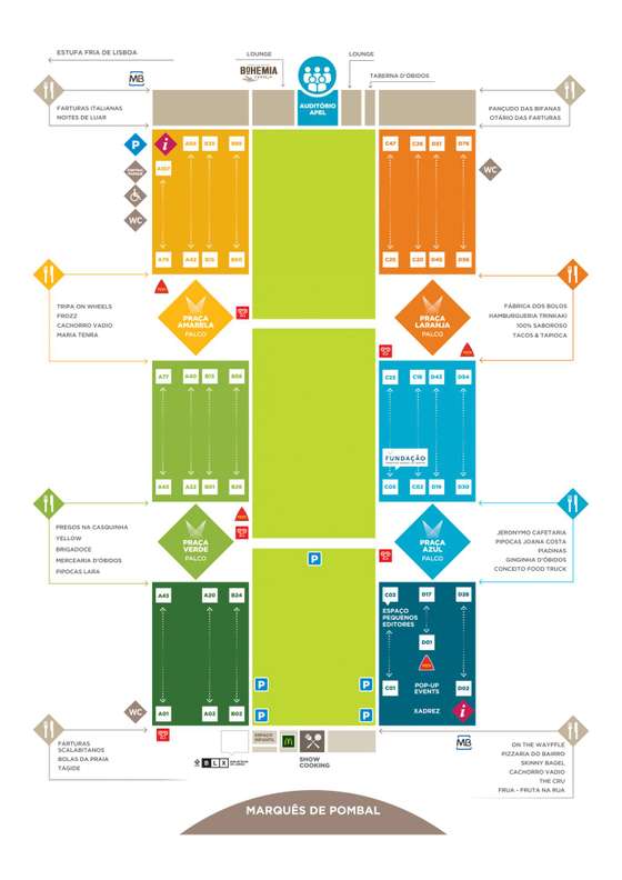 Mapa Feira do Livro 2016