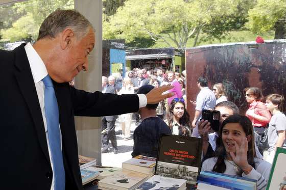 PR Marcelo Rebelo de Sousa na abertura da 86.&Acirc;&ordf; Feira do Livro de Lisboa