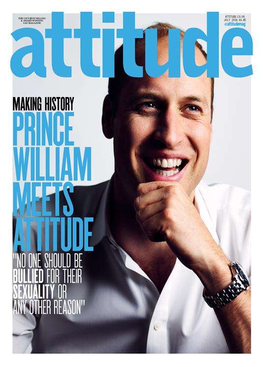 Pr&Atilde;&shy;ncipe William revista gay