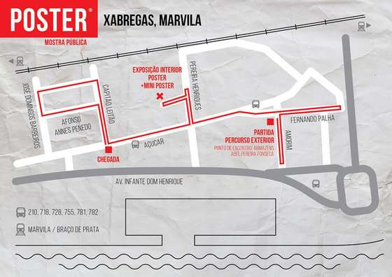 poster mapa