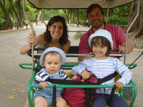 Em Sevilha, no ver&Atilde;&pound;o passado. Este ano a pedalada vai ser outra.