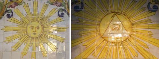 sol e olho trindade