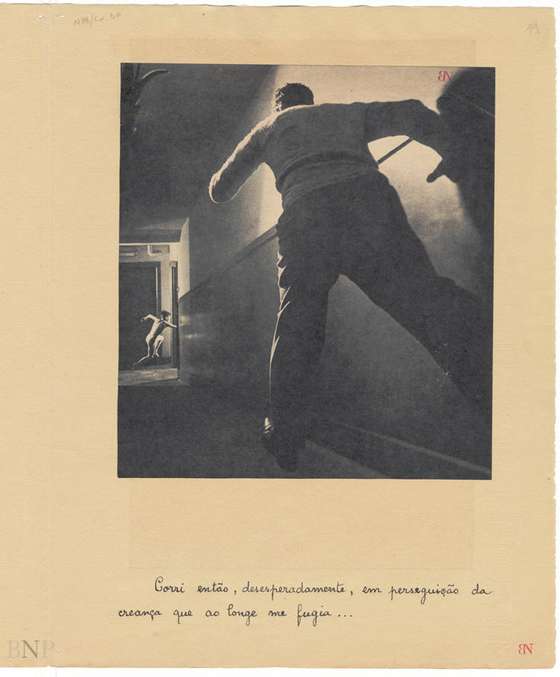 "Pas pour les parents": Poema-colagem de M&Atilde;&iexcl;rio Henrique Leiria
