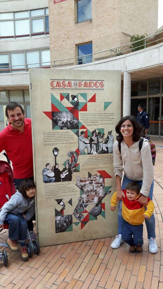 Bem no centro de Bogot&Atilde;&iexcl;, a exposi&Atilde;&sect;&Atilde;&pound;o Casa de Fados acompanhou o Festival de Fado que teve lugar em junho.