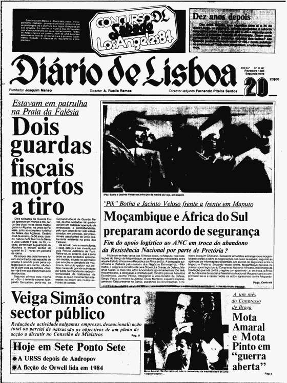 capa diÃ¡rio de lisboa