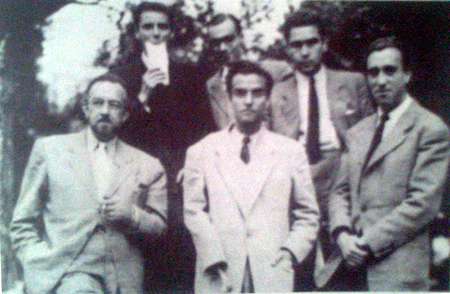 Grupo Surrealista de Lisboa, na fase em que O&Acirc;&acute;Neill colecionava ossos