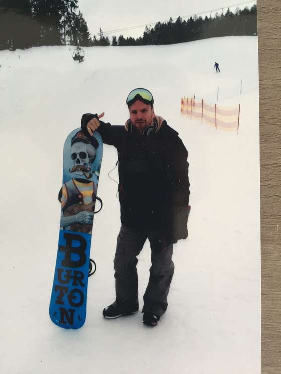 O snowboard &Atilde;&copy; uma paix&Atilde;&pound;o antiga